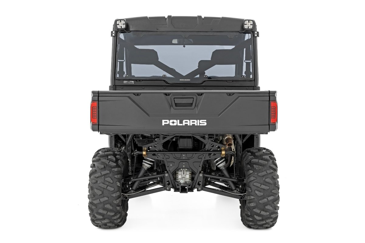 Polaris Ranger 900 XP Bronze Mist LE Rear Panel - Rough Country - Scratch Resistant - Tinted - 2013